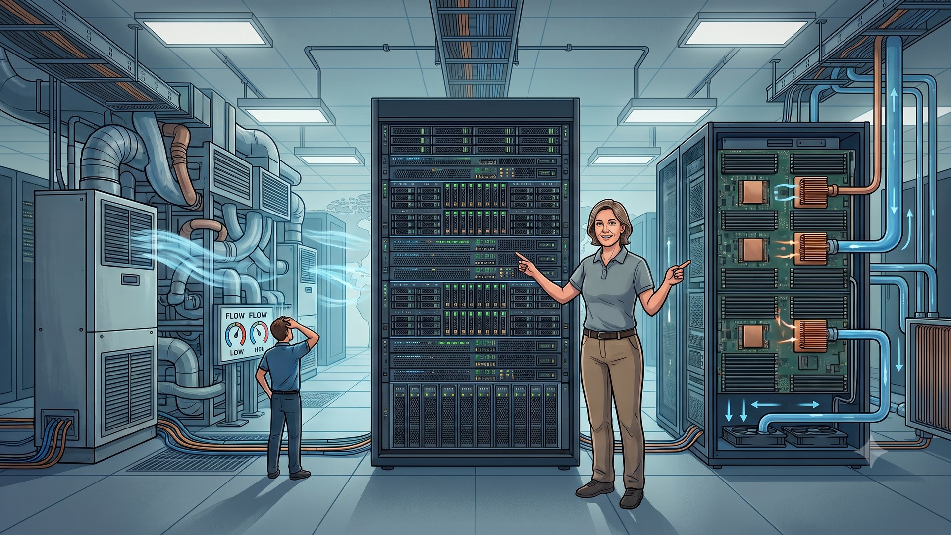 Cooling a 1 MW Rack