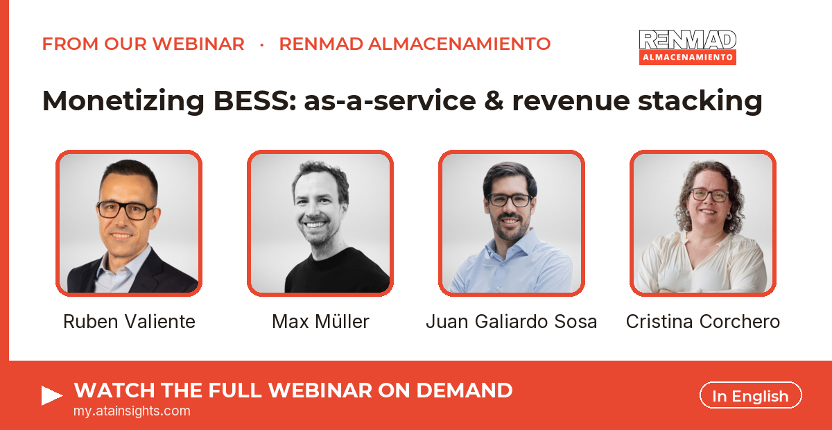 From our webinar — the webinar. Speakers: Ruben Valiente, Max Müller, Juan Galiardo Sosa, Cristina Corchero. Watch on demand.